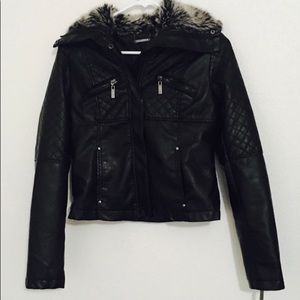 Black leather Jacket ❤️